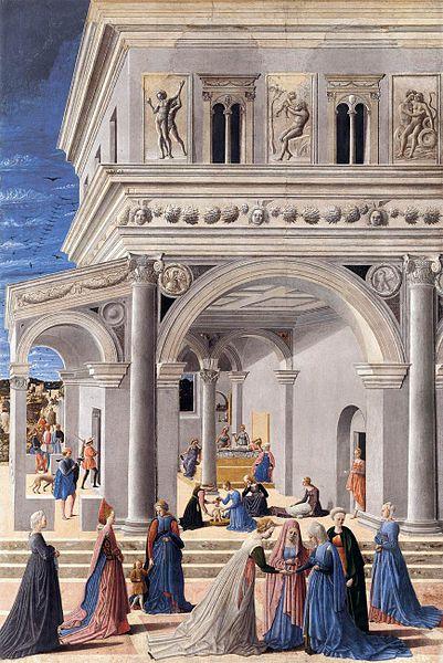 Fra Carnevale The Birth of the Virgin France oil painting art